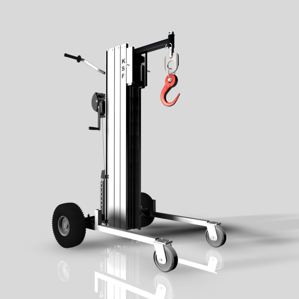 Podnośnik BD1, BD2 z hakiem