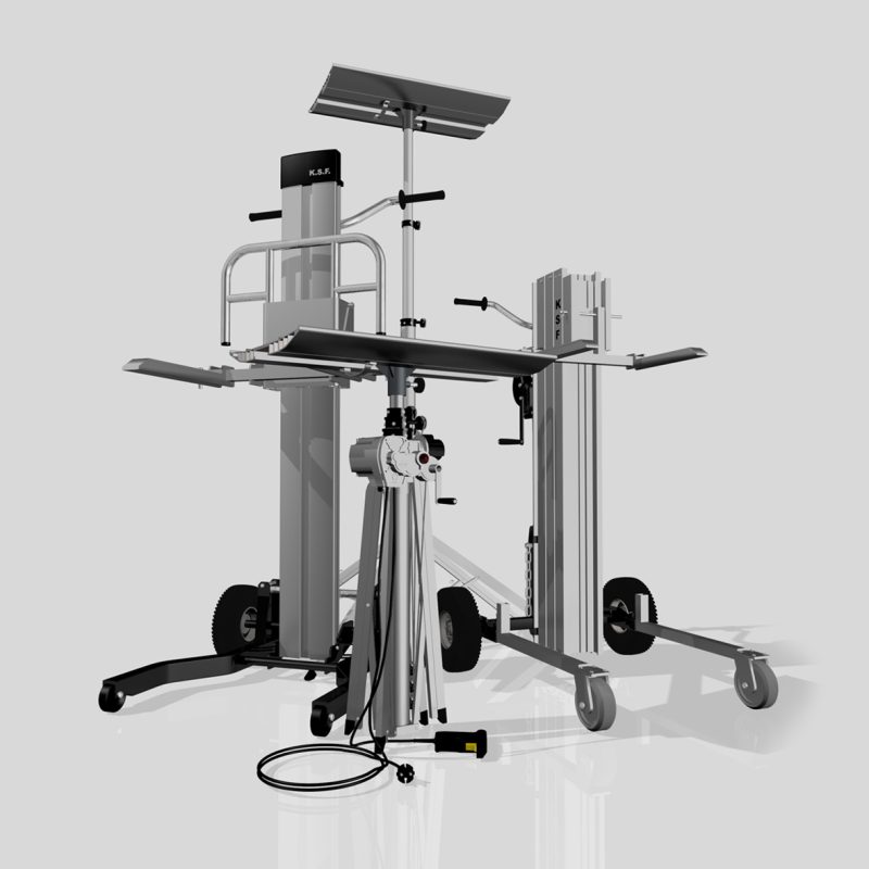 podnośniki montażowe